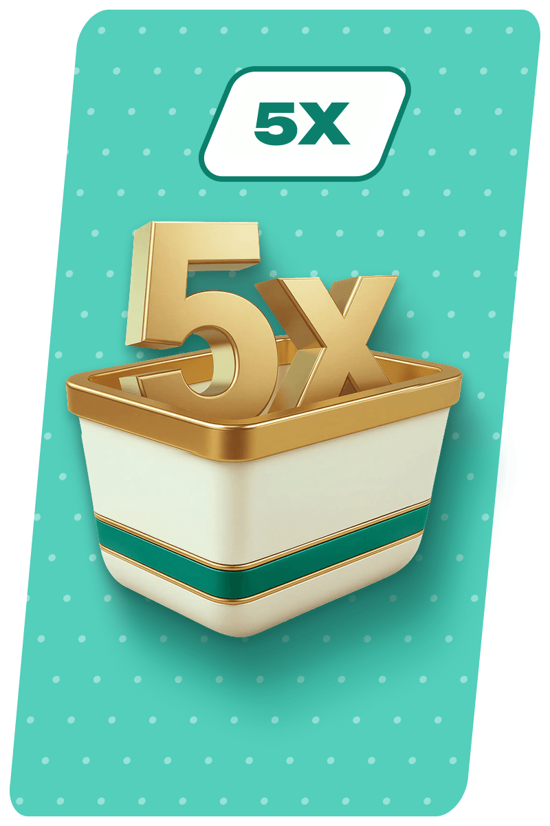 Make 5 shop purchases